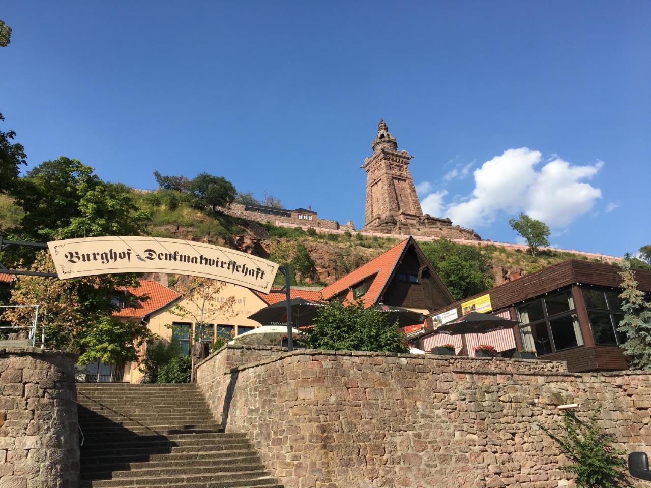 Burghof Kyffhaeuser バート・フランケンハウゼン エクステリア 写真